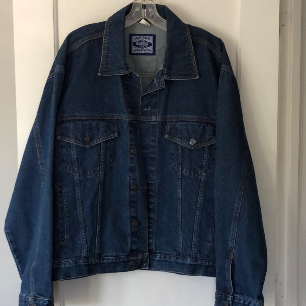 Vintage 1971 Hard Rock New Orleans Denim Jacket. Size Large. Oversized‎. NWOT - Picture 3 of 12